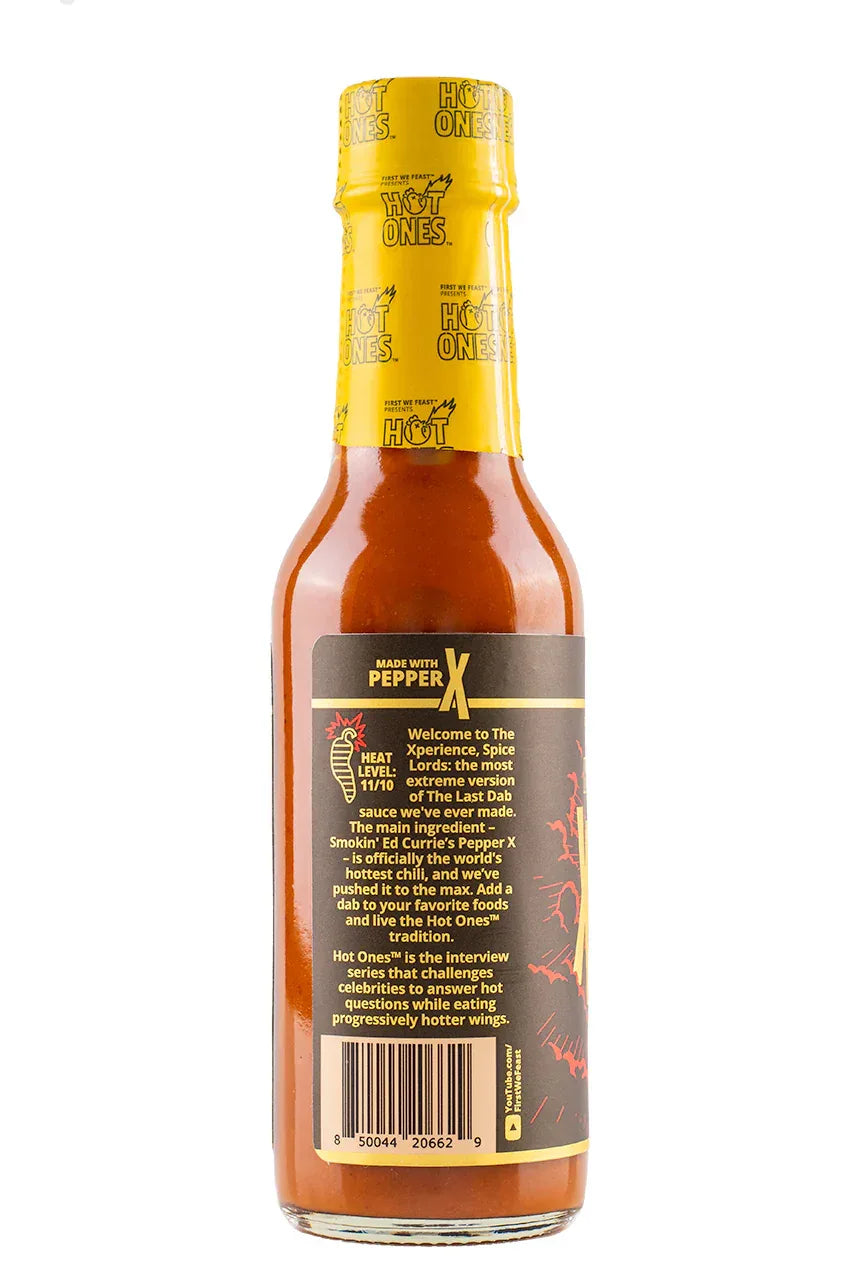 The Last Dab: Hot Ones Xperience Sauce 5oz (148ml) - Chile Mojo