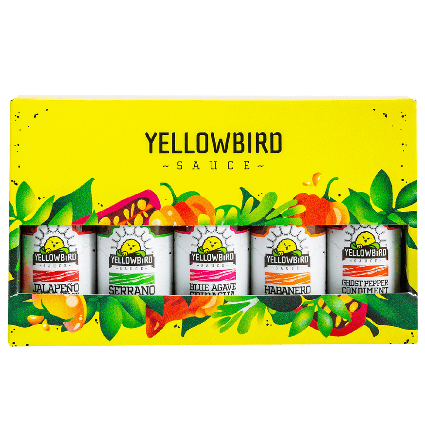 Yellowbird Mini Hot Sauce Sampler Set - 5-pack
