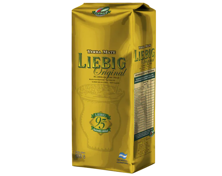 Yerba Mate 500gm Liebig Original con palo