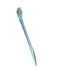 Yerba Mate Light Stainless Steel drinking straw 13cm (Bombilla) - Chile Mojo