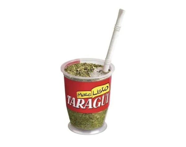 Yerba Mate Taragui Experience - Mate Listo single serve with bombilla
