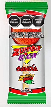 Zumba Pica Rica Sandia Watermelon Lollipop - best before Nov 2025 - Chile Mojo