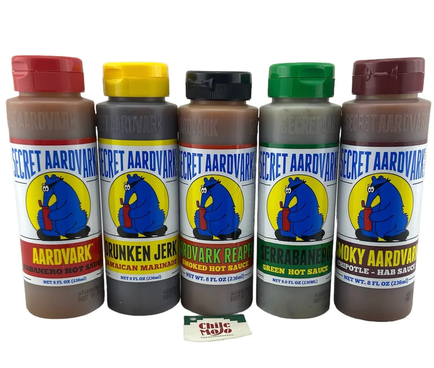 Secret Aardvark - Set of Five - Chile Mojo
