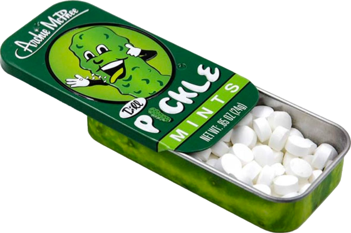 Archie McPhee Dill Pickle Mints 24gm