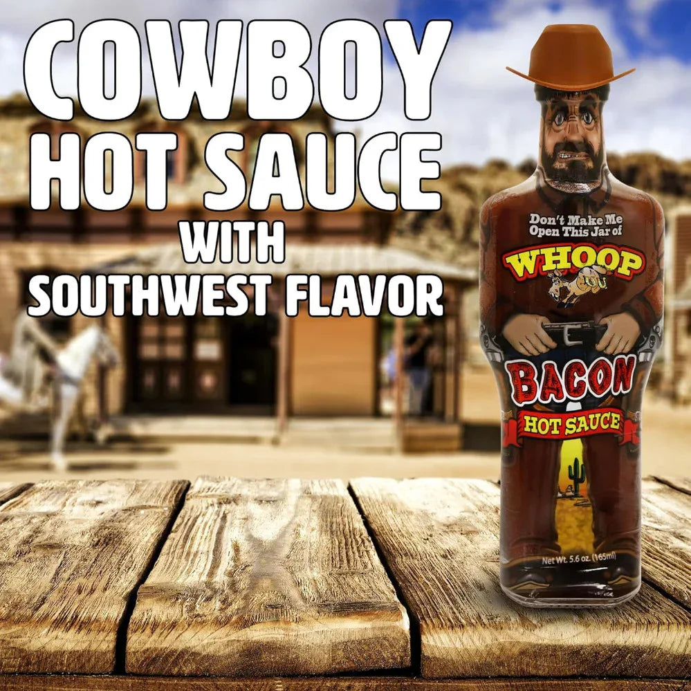 Whoop Ass Bacon Hot Sauce 165ml (5.6oz) - Chile Mojo