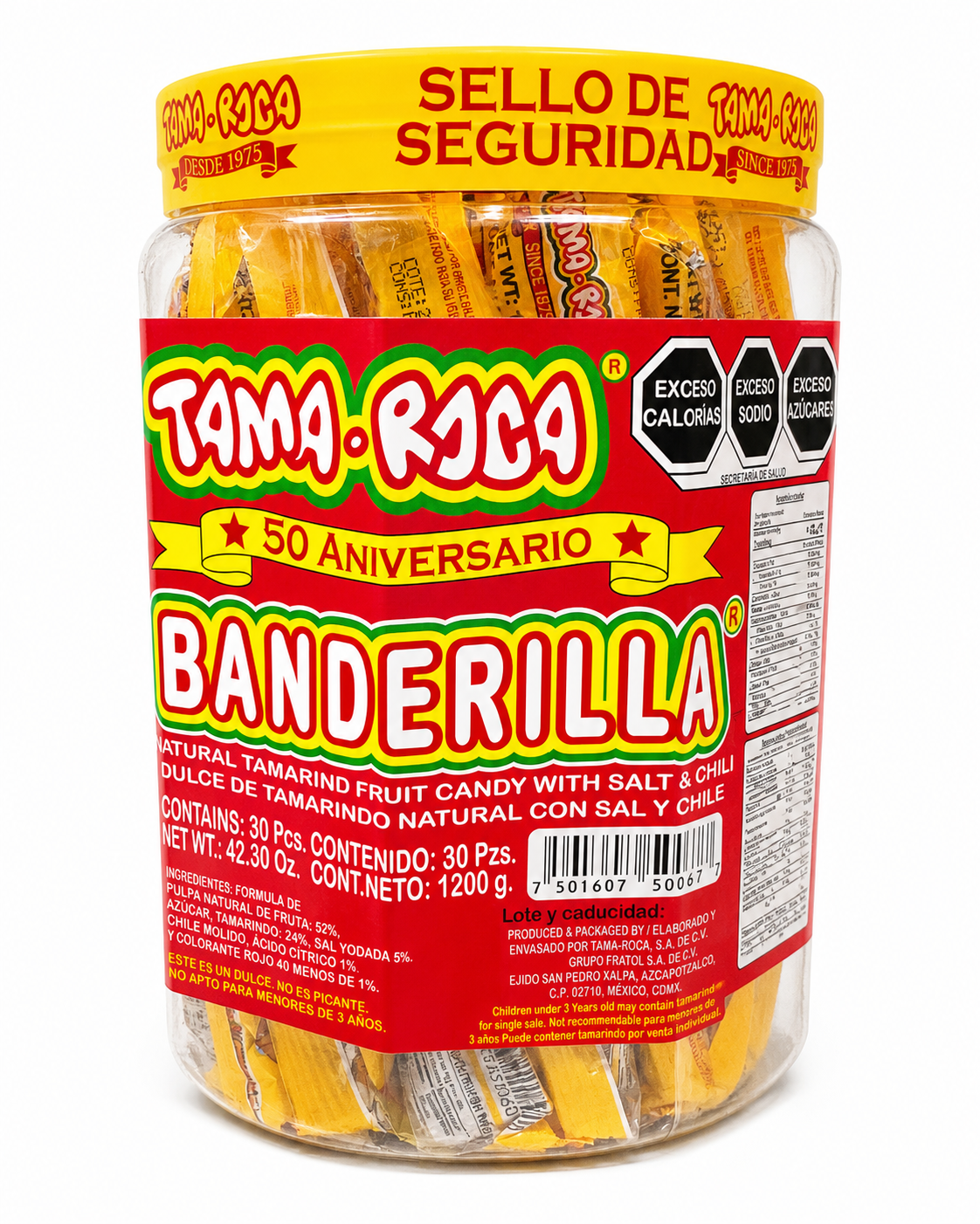 Tama Roca Banderilla (Chilli & Tamarind) 30pcs 1.25kg