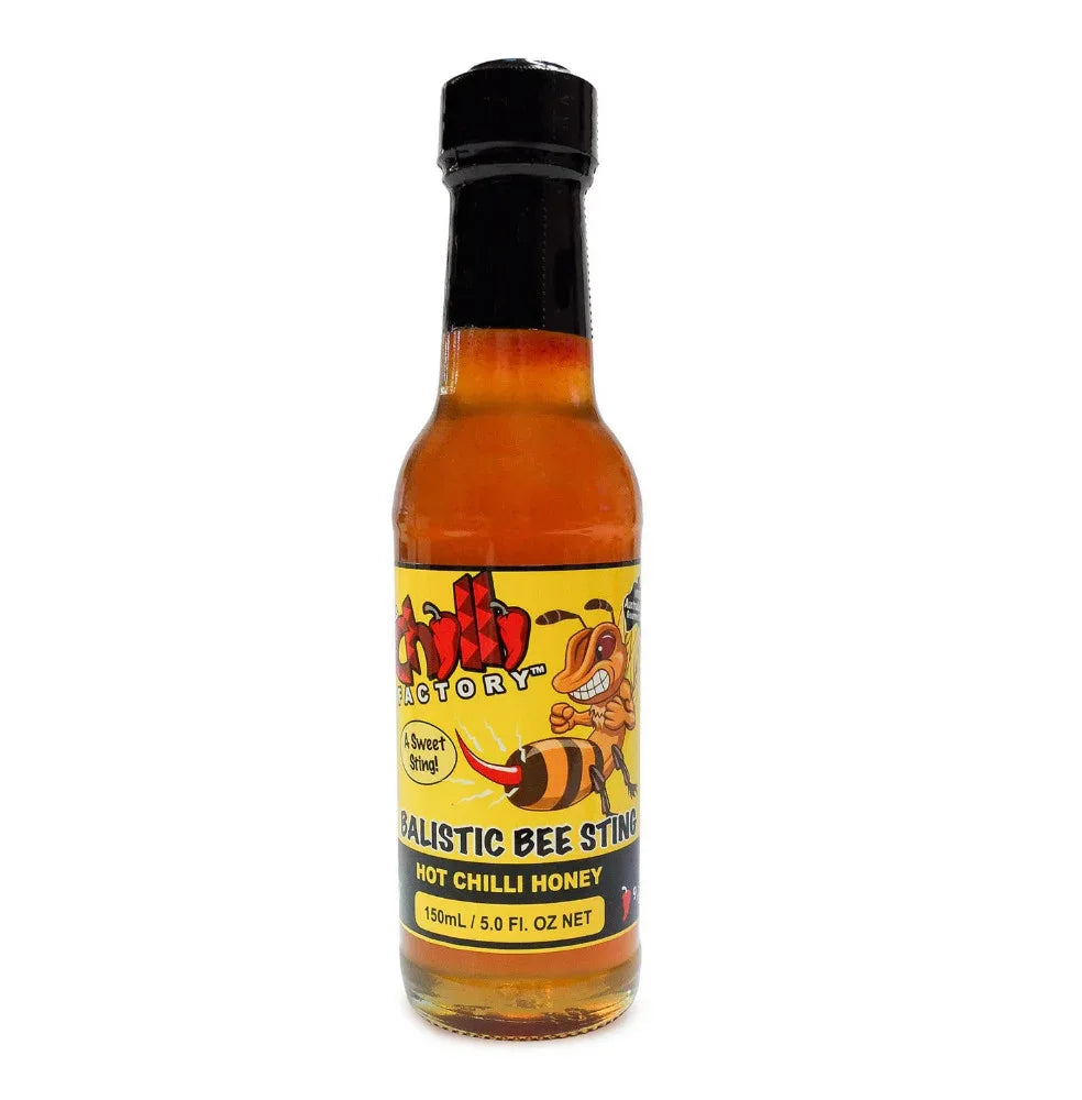 Chilli Factory Balistic Bee Sting Chilli Honey 150ml - Chile Mojo