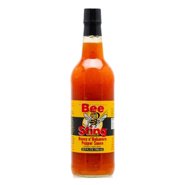 Bee Sting Honey n Habanero BIG bottle 760ml (25.7oz) - Chile Mojo