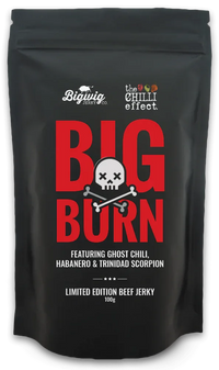 Bigwig Jerky Co - Big Burn Beef Jerky 100gm - Chile Mojo