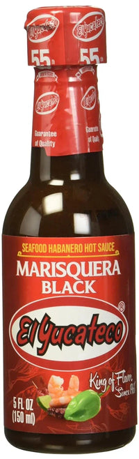 El Yucateco Marisquera Black Hot Sauce 120ml (4oz) - Chile Mojo