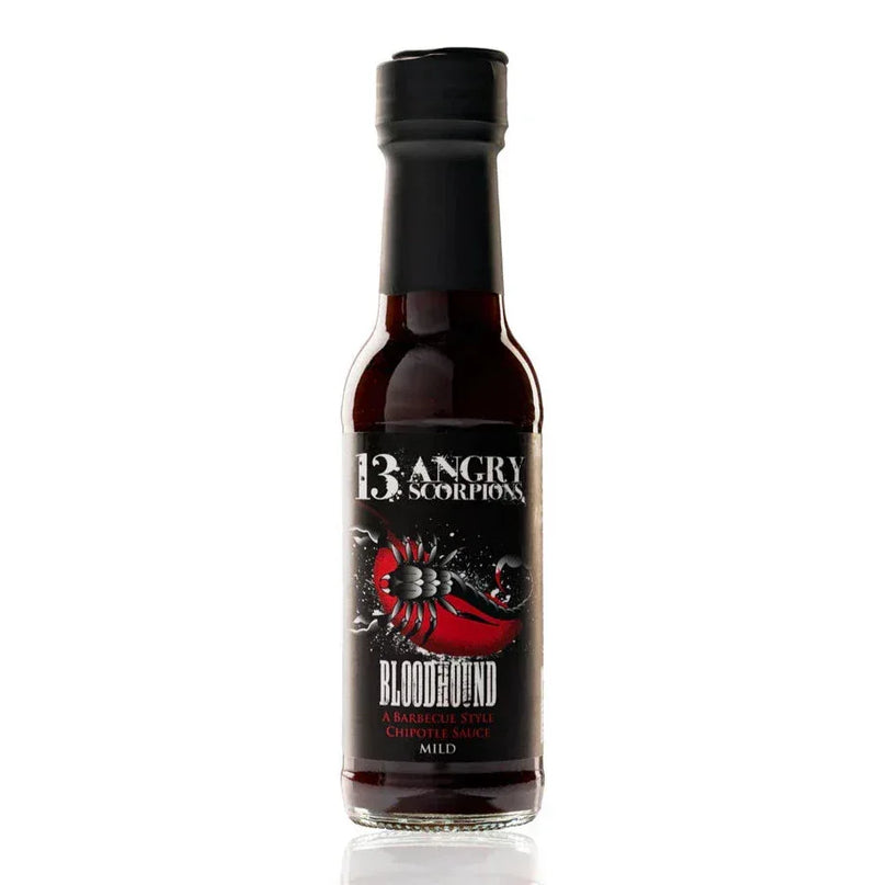 13 Angry Scorpions Hot Sauce - Bloodhound 150ml - Chile Mojo