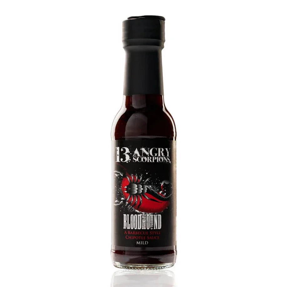 13 Angry Scorpions Hot Sauce - Bloodhound 150ml - Chile Mojo