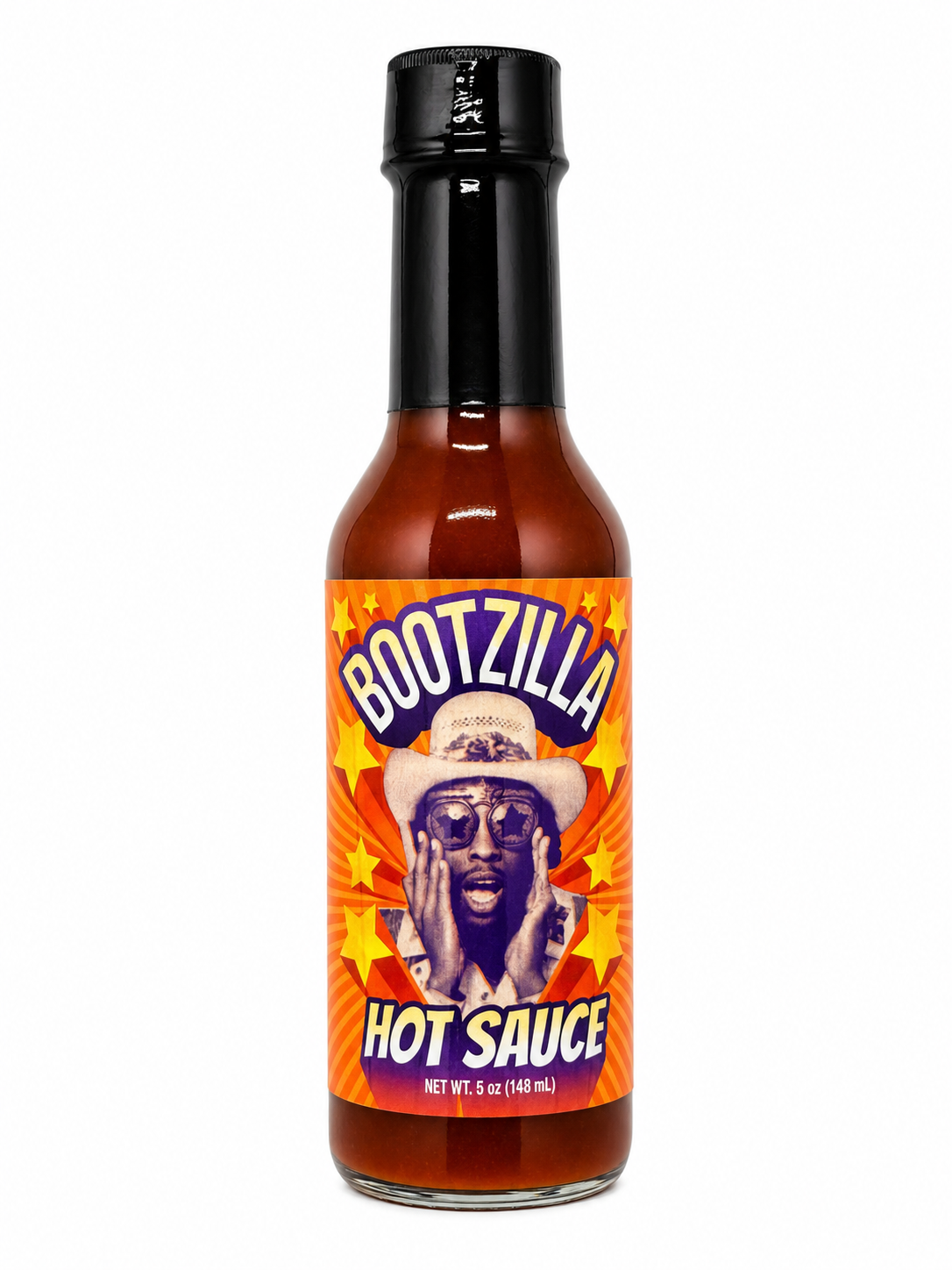 Bootzilla Hot Sauce 5oz. (148ml)