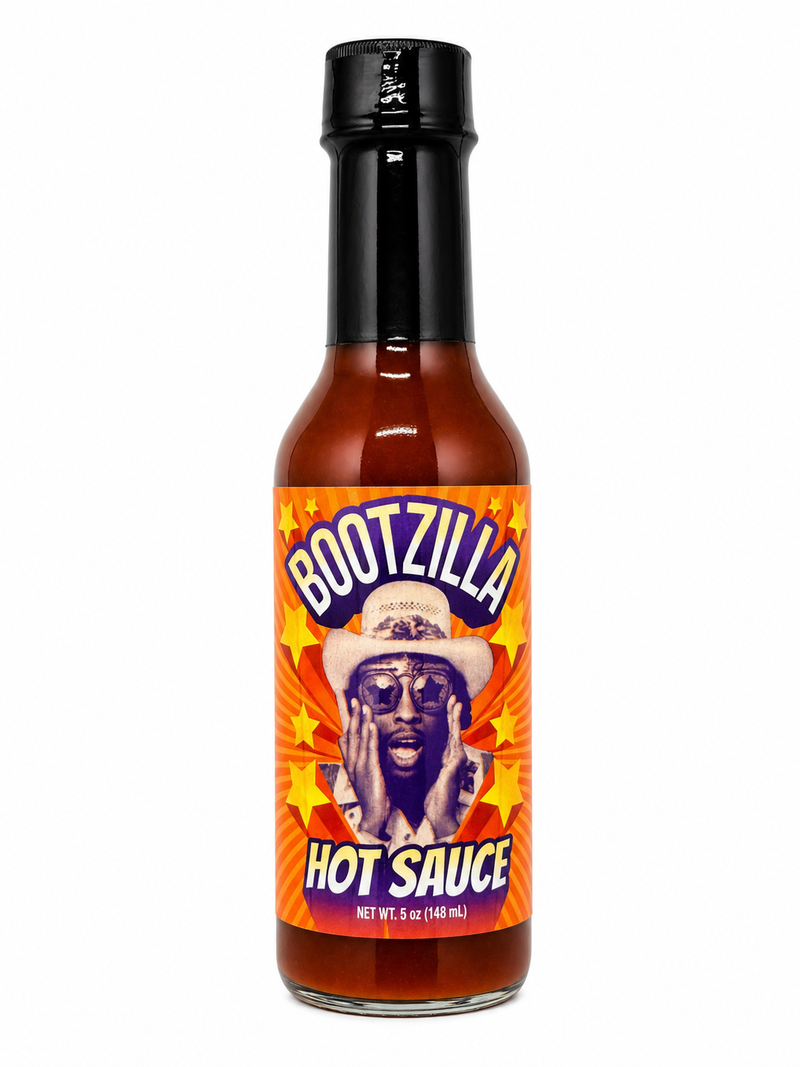 Bootzilla Hot Sauce 5oz. (148ml)