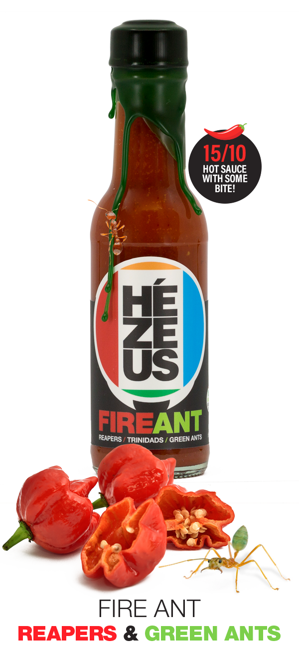 Hezeus Fire Ant Hot Sauce 150ml