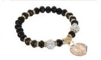 San Benito (St Benedict) beaded bracelet - Chile Mojo