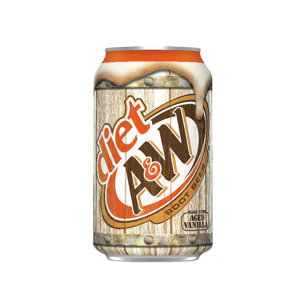 A&W Root Beer Soda (No Sugar) 355ml