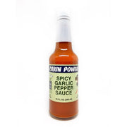 Cajun Power Spicy Garlic Pepper sauce 10oz (296ml) - Chile Mojo