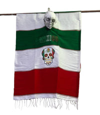 Poncho - Mexican Calavera Sugar Skull - Chile Mojo