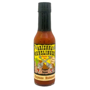 Arizona Gunslinger Cayenne Habanero Hot Sauce 148ml (5oz) - Chile Mojo