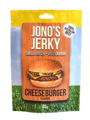 Jonos Jerky - Cheeseburger 35gm - Chile Mojo
