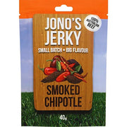 Jonos Jerky - Smoked Chipotle 40gm - Chile Mojo
