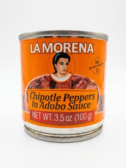 La Morena Chipotle en Adobo 100g can