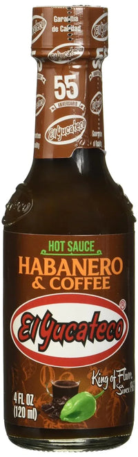 El Yucateco Habanero and Coffee Hot Sauce 120ml (4oz) - Chile Mojo