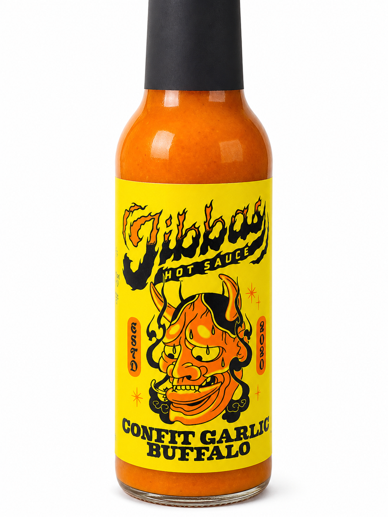 Jibbas Confit Garlic Buffalo Hot Sauce 150ml
