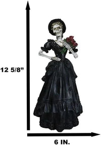 Day of the Dead 33cm tall Senora dressed in Black - Chile Mojo