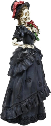 Day of the Dead 33cm tall Senora dressed in Black - Chile Mojo