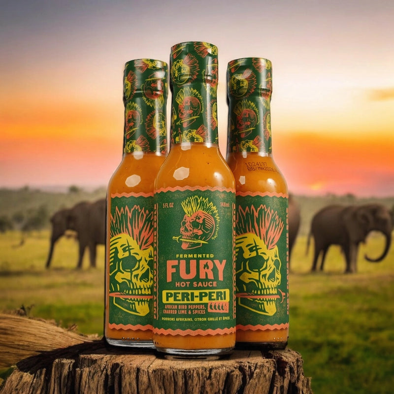 Fury Peri Peri Hot Sauce 148ml (5oz)