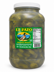 El Pato Jalapeno Wheels. 1 gallon (4.4kg)