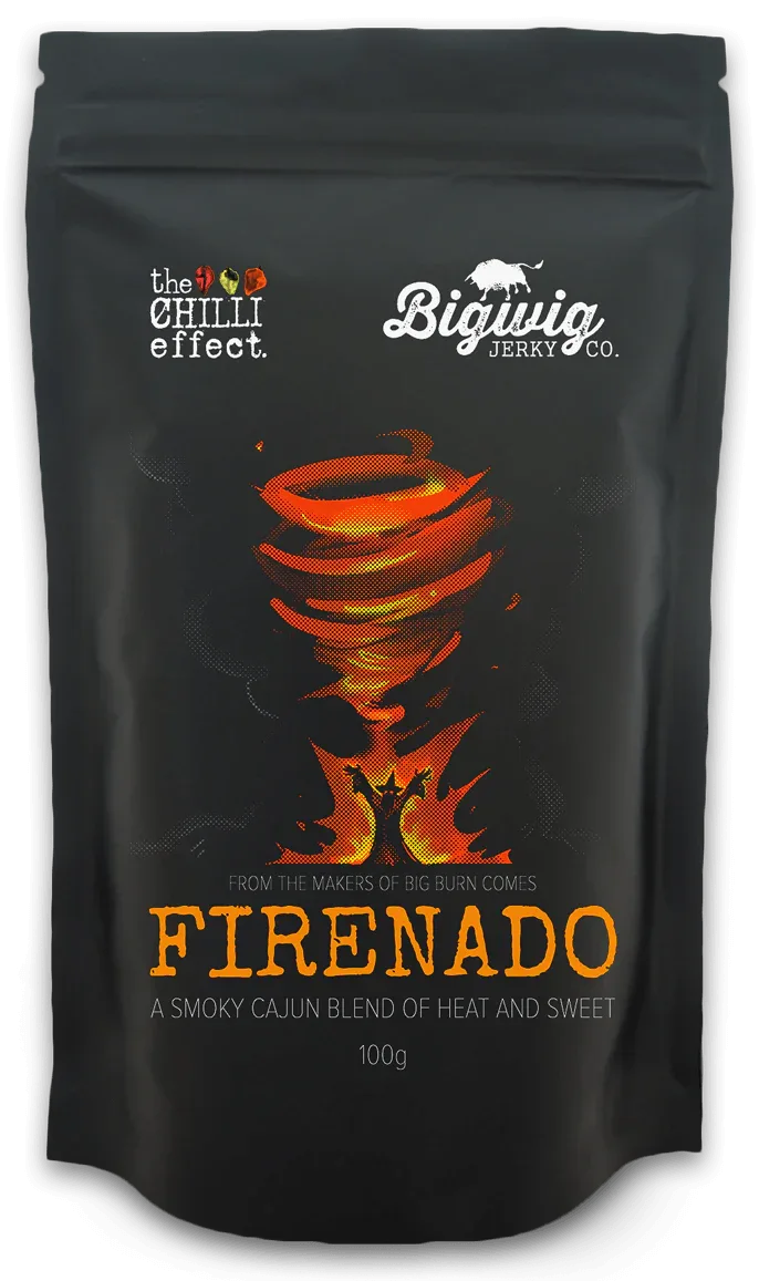 Bigwig Jerky Co - Firenado Beef Jerky 100gm - Chile Mojo