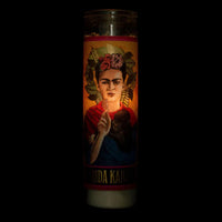 Frida Kahlo Secular Saint Devotional Candle - Chile Mojo
