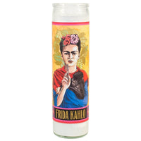 Frida Kahlo Secular Saint Devotional Candle - Chile Mojo