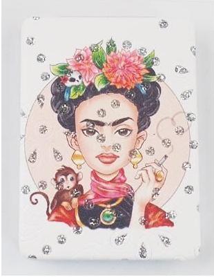 Frida Kahlo Compact Makeup Pocket Mirror - Chile Mojo