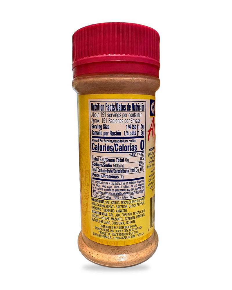 Goya Adobo All Purpose Seasoning - Azafran 226gm