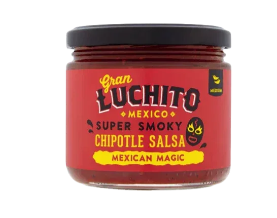Gran Luchito Medium Chipotle Pepper Salsa 300gm - Chile Mojo