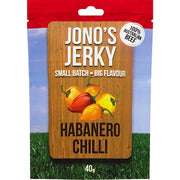 Jonos Jerky - Habanero 40gm - Chile Mojo