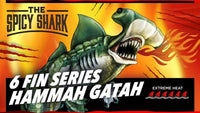 Spicy Shark - Hammah Gatah Hot Sauce 148ml (5oz) - best before Oct 2025 - Chile Mojo