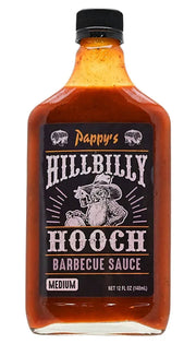 Pappys Hillbilly Hooch BBQ sauce 12oz (375ml) - Chile Mojo