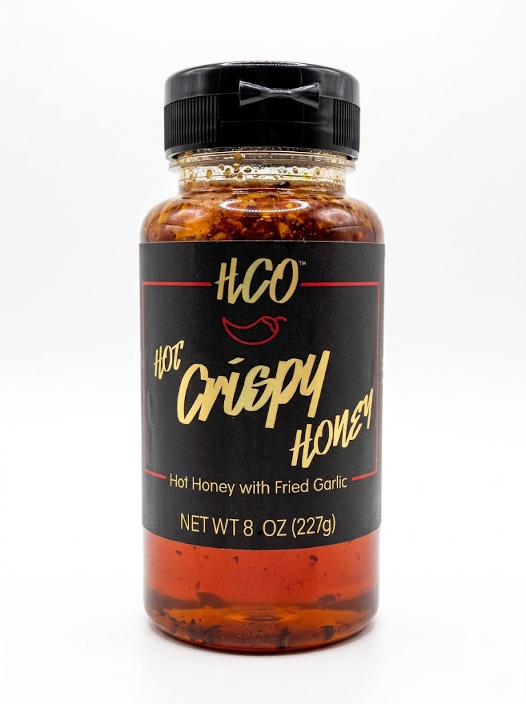 HCO Hot Honey with Fried Garlic 8oz. (227g)