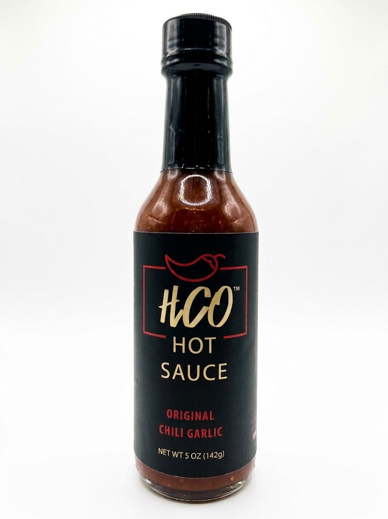 HCO Original Chilli Garlic Hot Sauce 5oz. (142g)