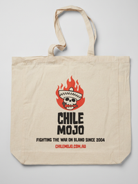 Chile Mojo Tote Bag – Fighting the war on bland since 2004