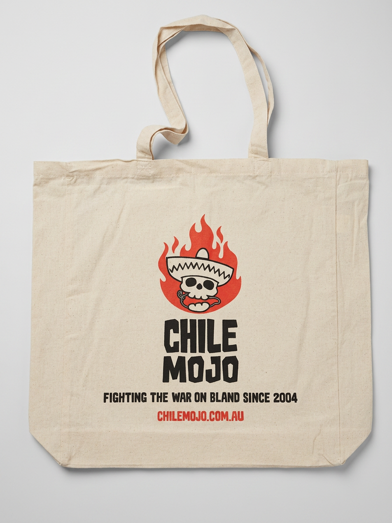 Chile Mojo Tote Bag – Fighting the war on bland since 2004
