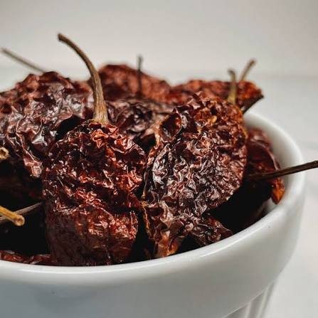 Ghost Pepper pods (Bhut Jolokia) 50g