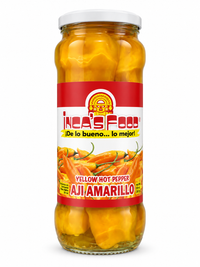 Inca's Food Aji Amarillo Yellow Hot Pepper Whole 560g