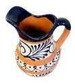 Mexican Ceramic Water Pitcher - Jarra de Ceramica Decorada - Chile Mojo