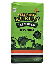 Yerba Mate Kurupi Traditional con palo 1kg - Chile Mojo